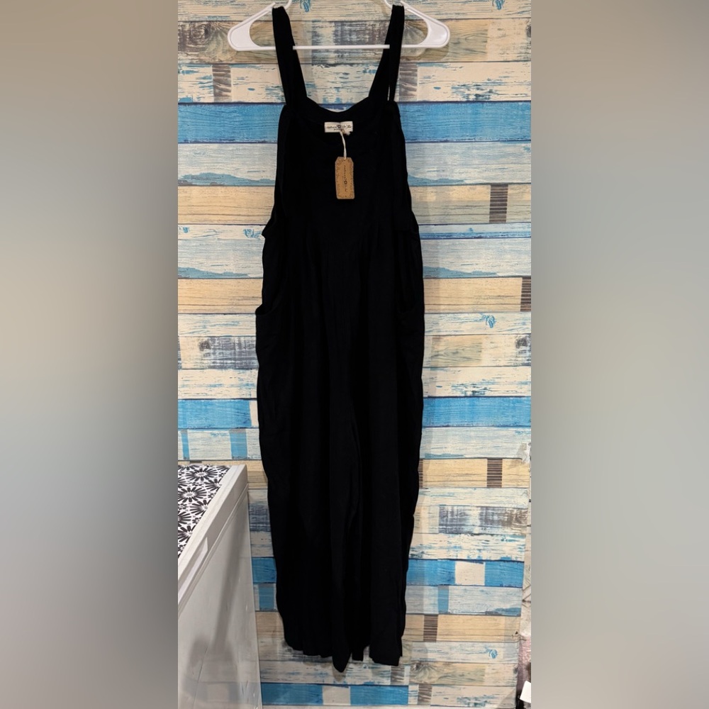 NATURAL LIFE Black Bohemian Romper